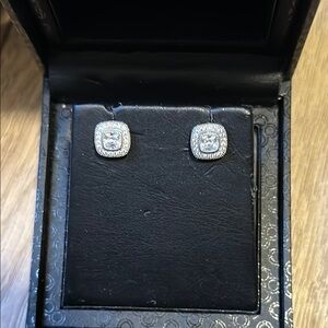 Lafonn Sterling and Synthetic Diamond Earrings